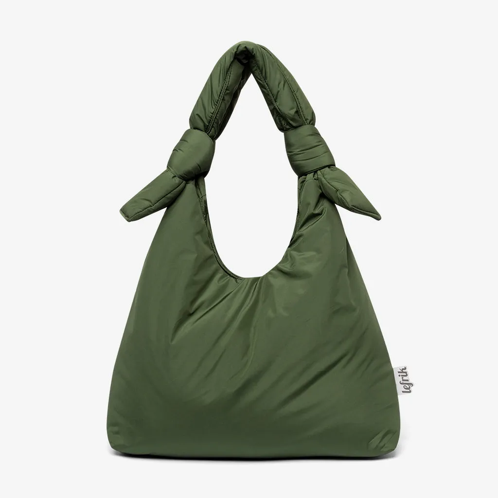 Biwa Puffy Bag Green