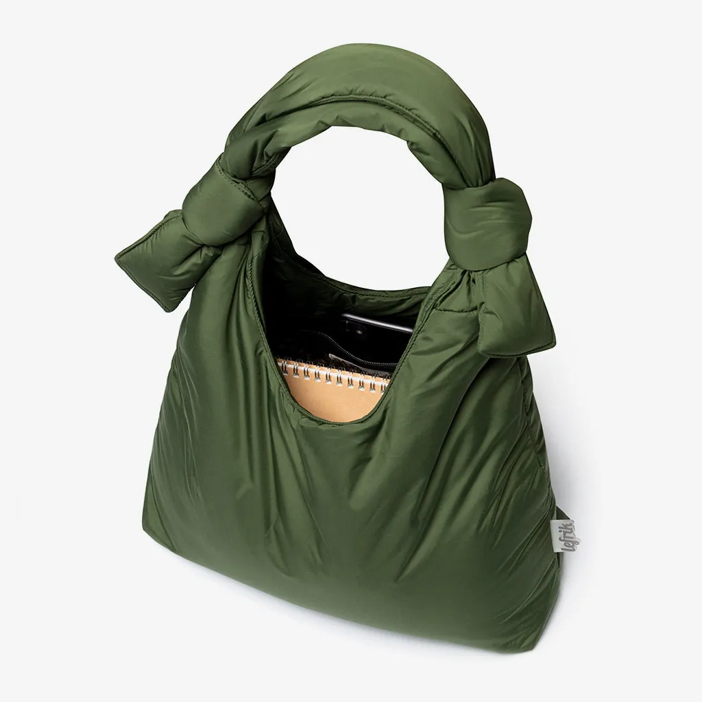 Biwa Puffy Bag Green