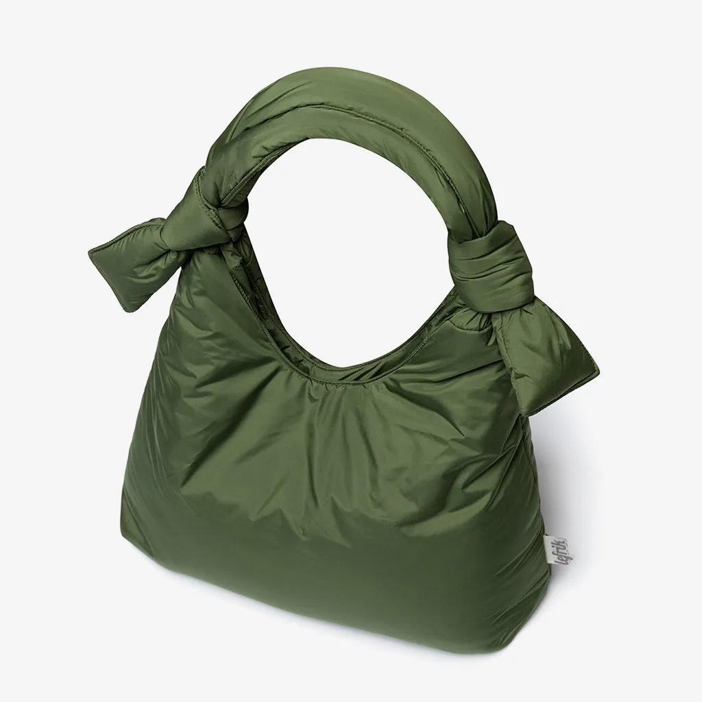Biwa Puffy Bag Green
