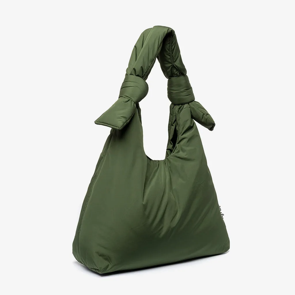 Biwa Puffy Bag Green