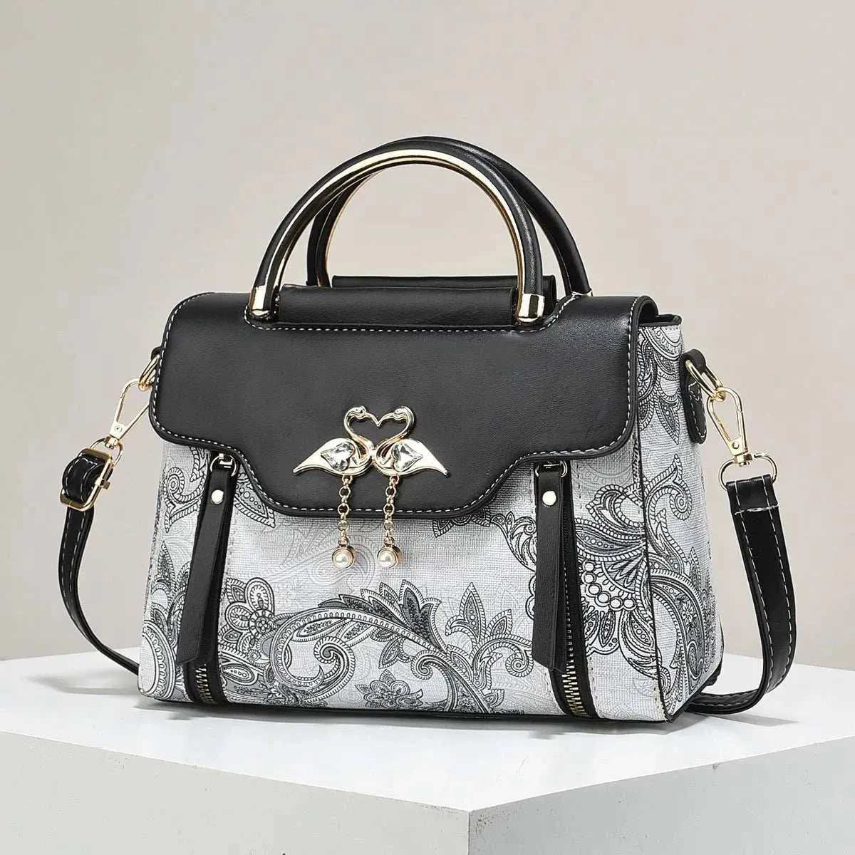 Bright Leather Luxury Bag