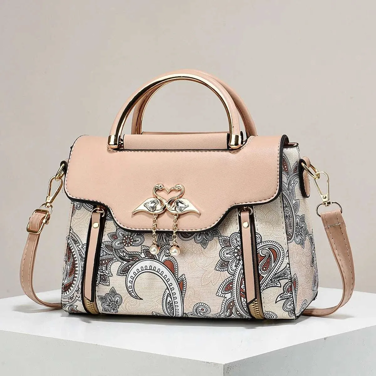 Bright Leather Luxury Bag
