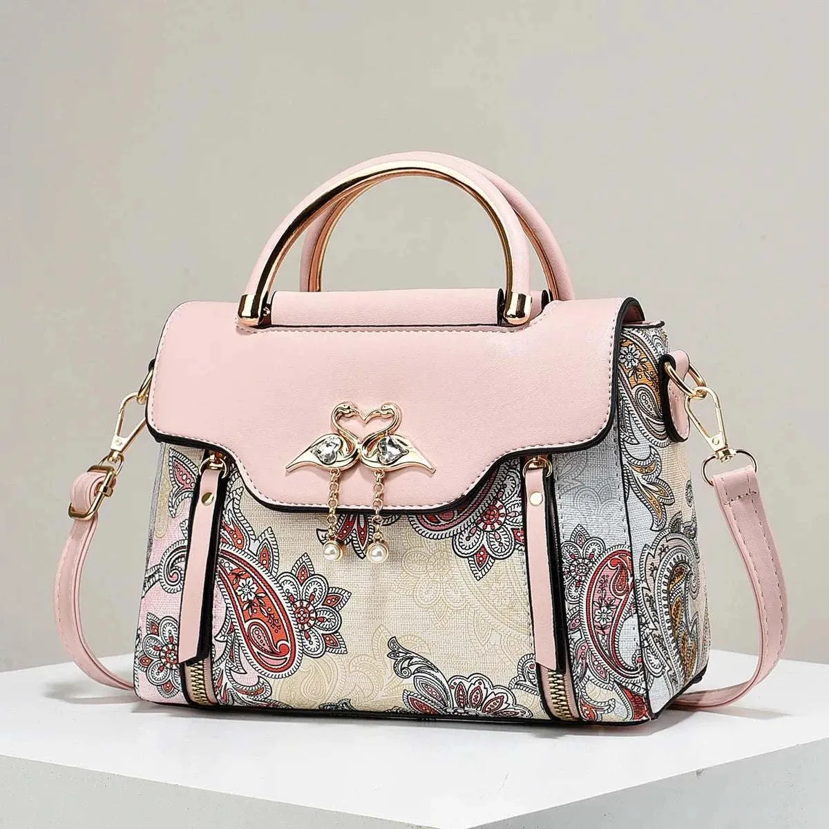 Bright Leather Luxury Bag