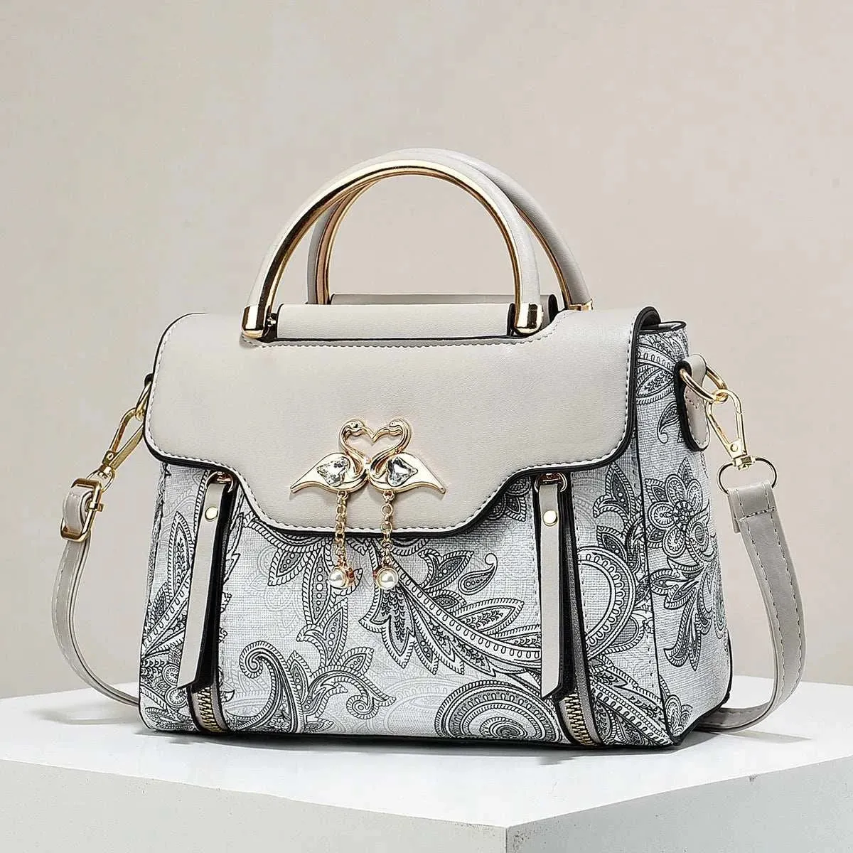 Bright Leather Luxury Bag