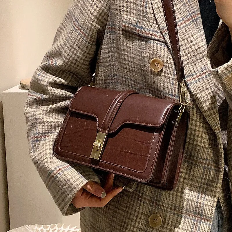 Christmas Gift Autumn/winter Hot Bag 2021 New Women's Bags Fashion Messenger Bag High-quality Shoulder Bag Underarm Bag Dual-use Bag Square Bag