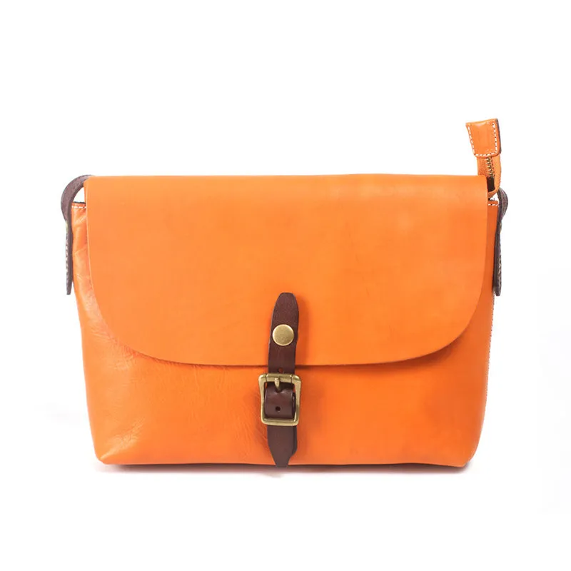 Classic Womens Green Leather Satchel Bag Crossbody Bags Shoulder Bag