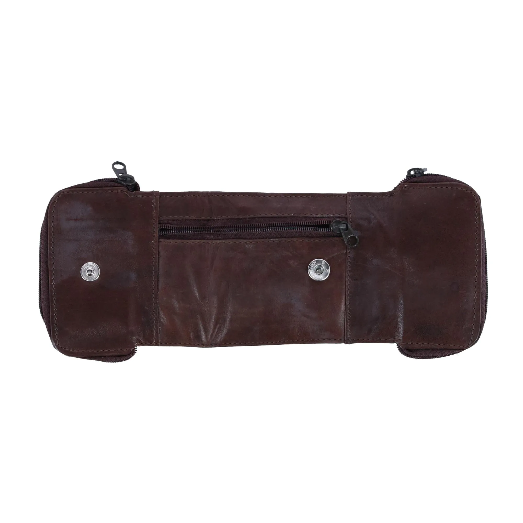 CTM® Men's Leather Pouch