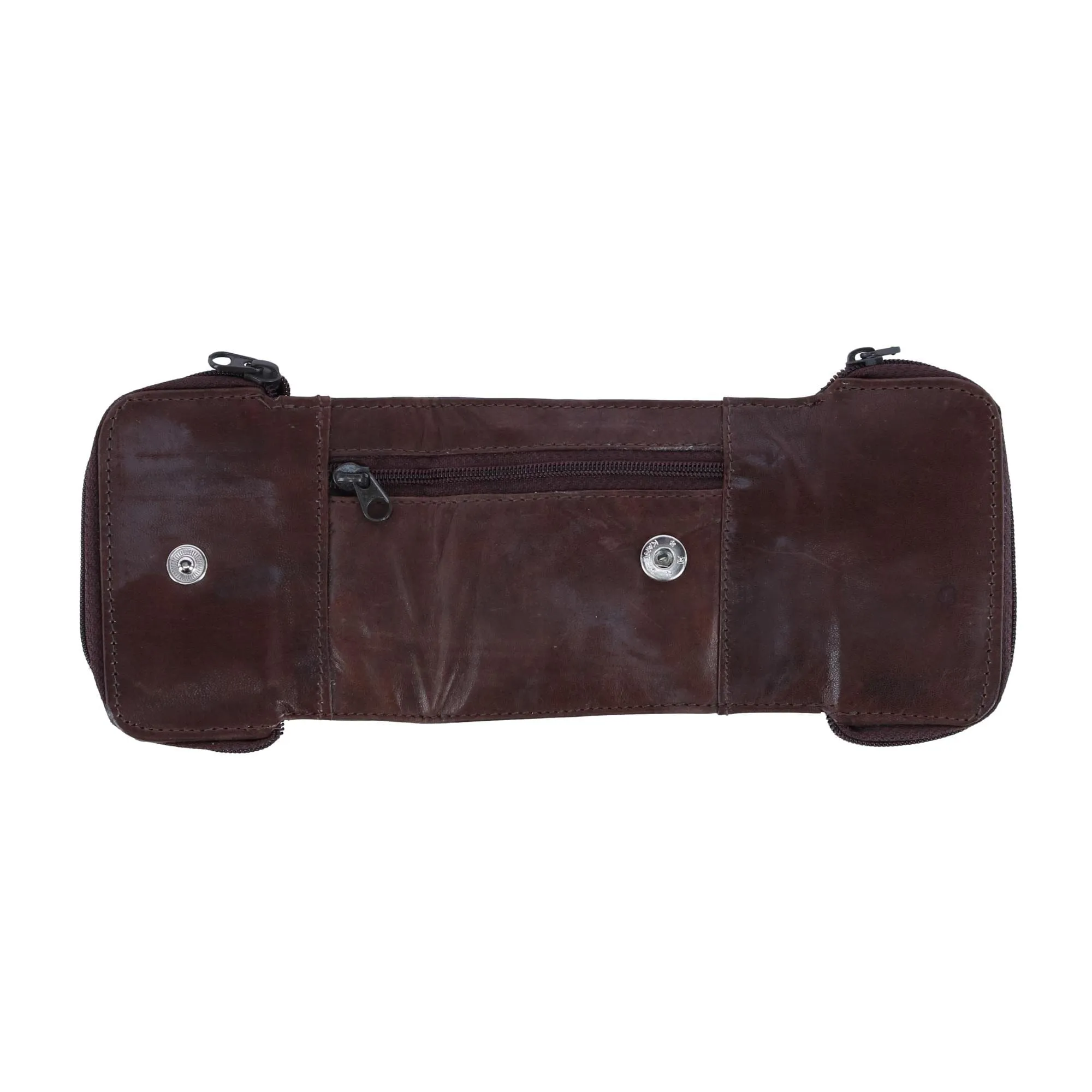 CTM® Men's Leather Pouch