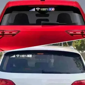 Decorative Accessories Decals Cars Windshield Stickers WiFi Signal