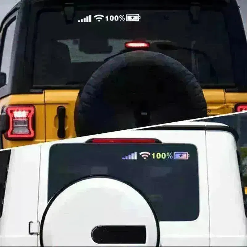 Decorative Accessories Decals Cars Windshield Stickers WiFi Signal