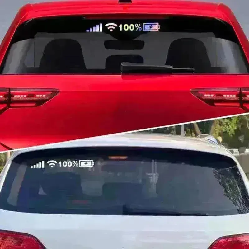 Decorative Accessories Decals Cars Windshield Stickers WiFi Signal