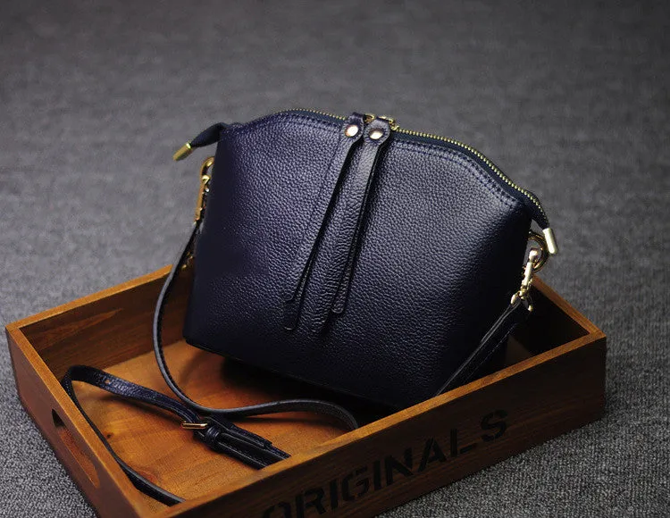 Genuine Leather Women's Small Shoulder Crossbody Bag