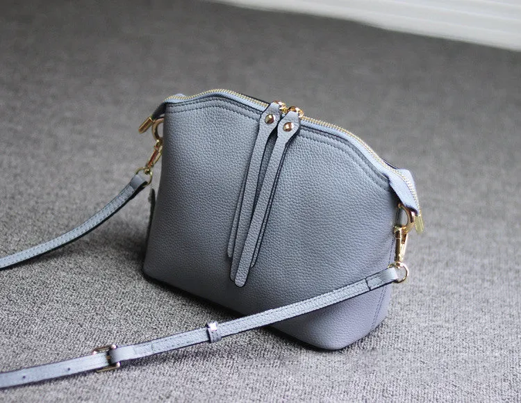 Genuine Leather Women's Small Shoulder Crossbody Bag