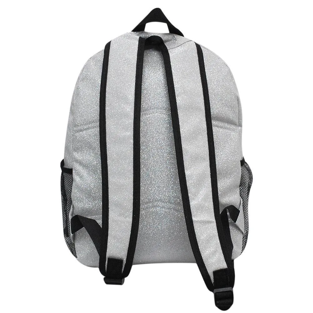 Glitz and Glam Glitter Sparkle Large Backpack