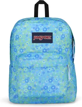 JanSport SuperBreak One Backpacks - Durable, Lightweight Bookbag with 1 Main Compartment, Front Utility Pocket with Built-in Organizer - Premium Backpack, Baby Blossom Blue