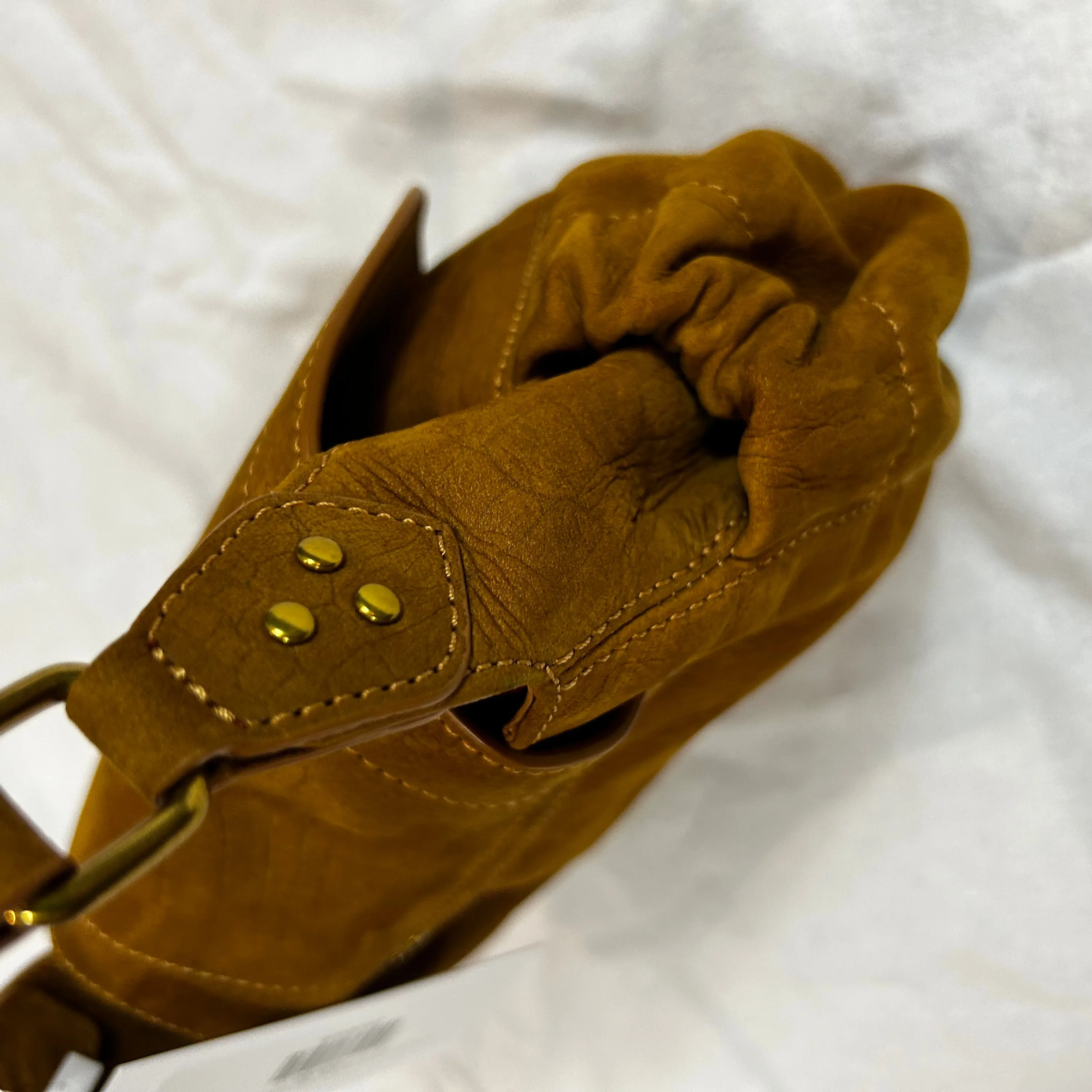 Jerome Dreyfuss Brand New £600 Small Mustard Helmut Shoulderbag