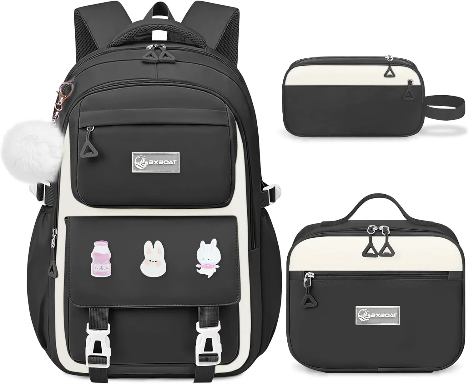 Kids Backpacks for Girls - Cute Girls Backpack for Elementary, Middle and High School Students - 18" School Bookbag