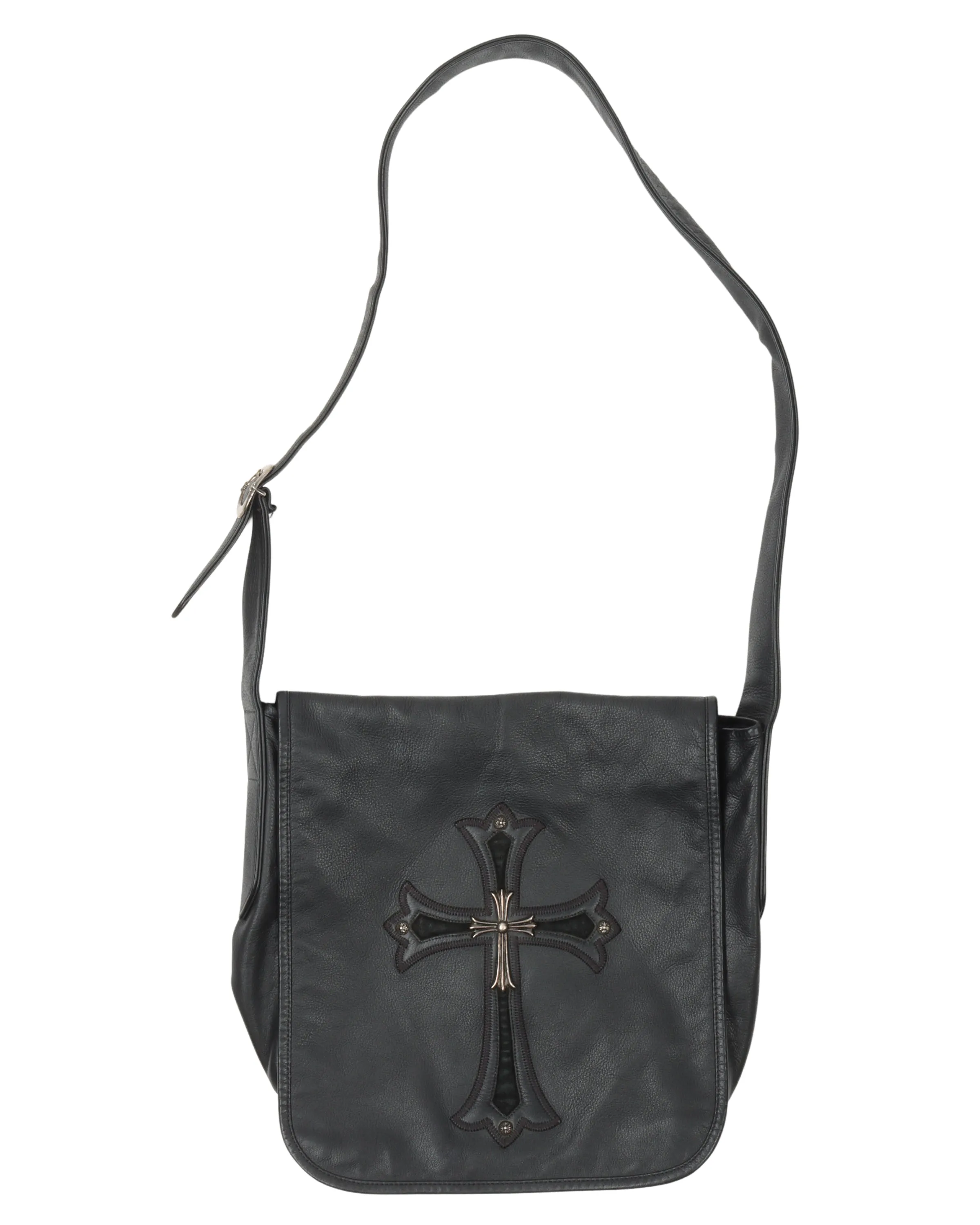 Leather Cross Messenger Bag