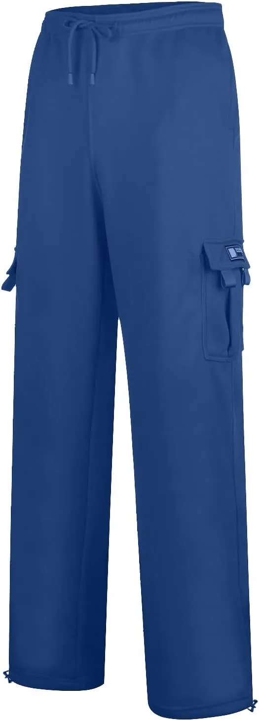 Lounge Casual Light Weight Track Pants for Men Fleece Lined Joggers Sport Plus Size Sweatpants Drawstring Soft Baggy