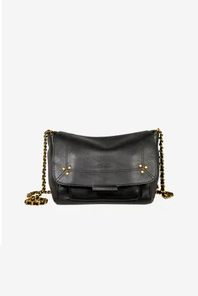 Lulu S Noir brass calfskin