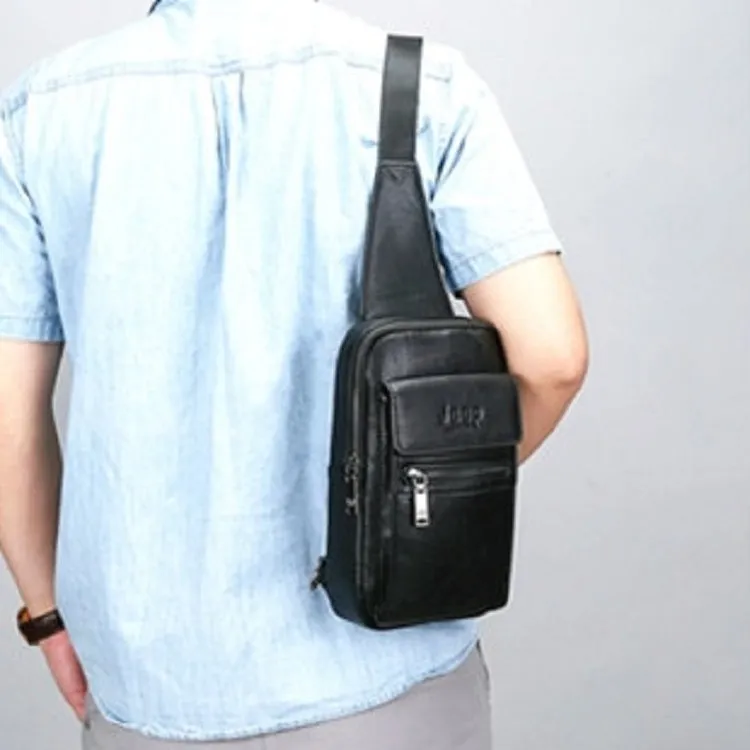 Men's Leather Crossbody Bag