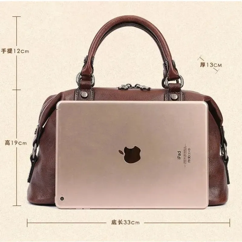 Motaora Retro Handmade Women Luxury Handbags