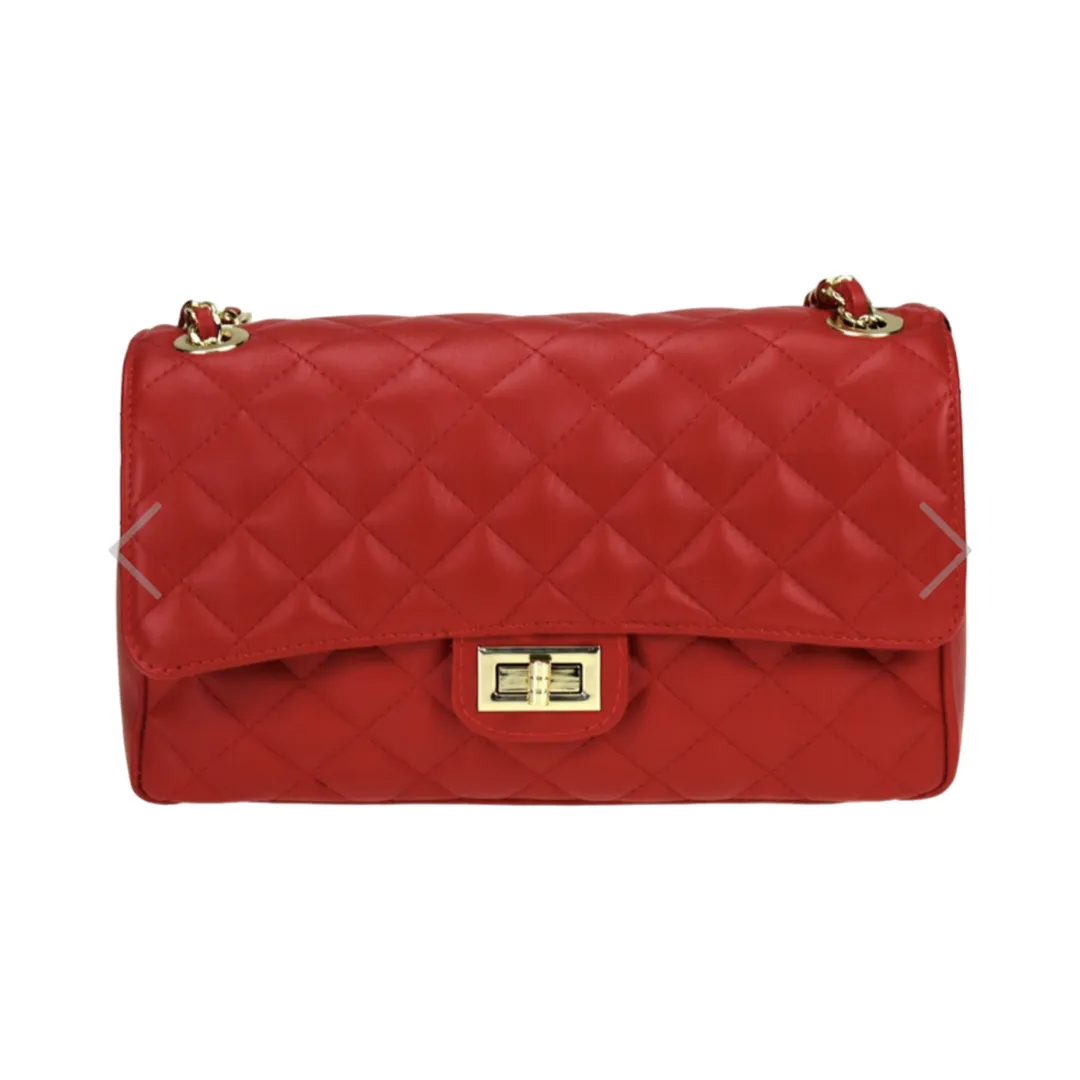 Quilted Chain Shoulder Bag