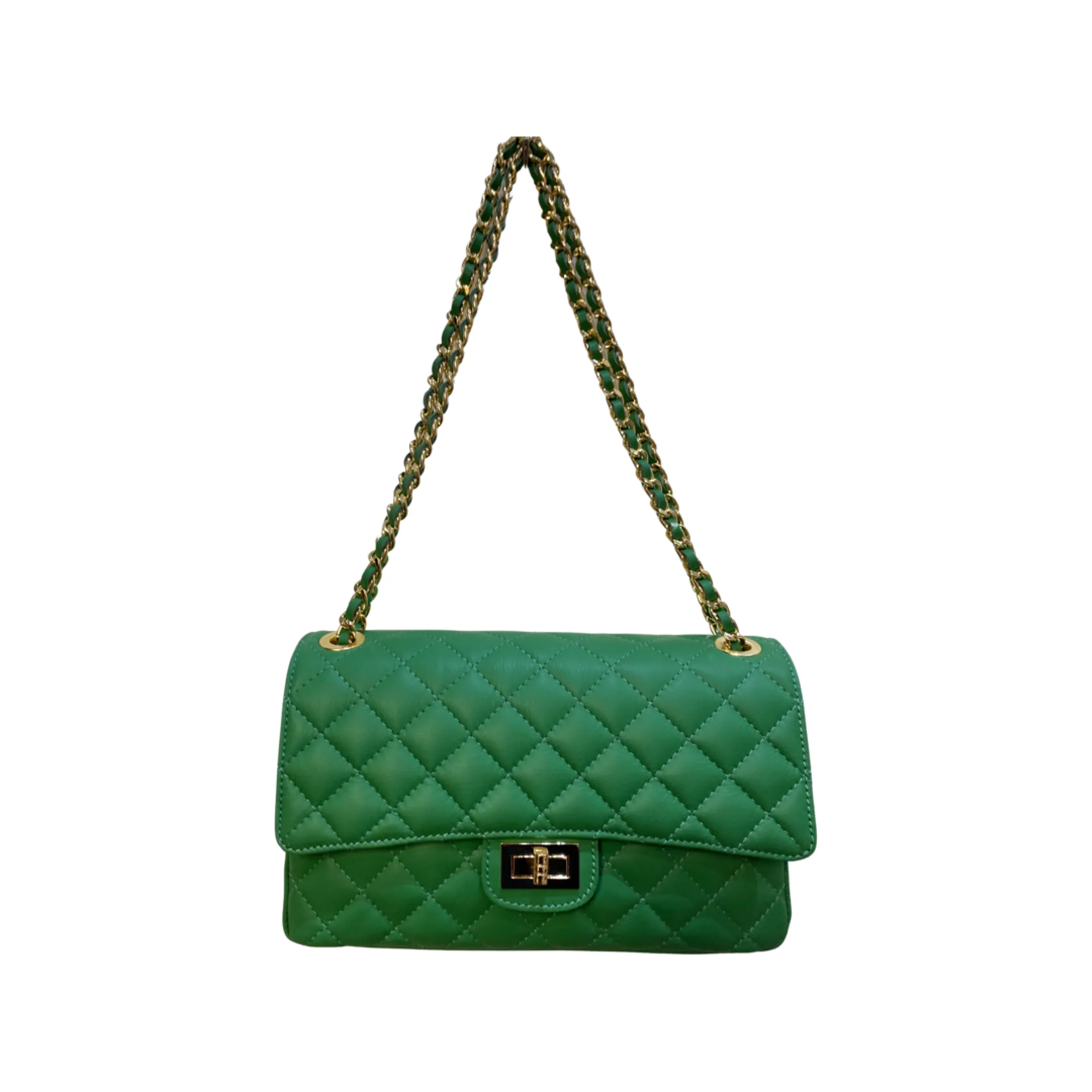 Quilted Chain Shoulder Bag