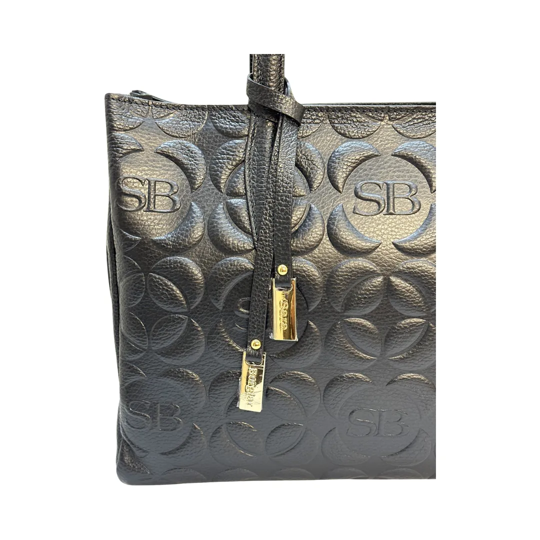 Sara Burglar Large Leather Shoulder Bag