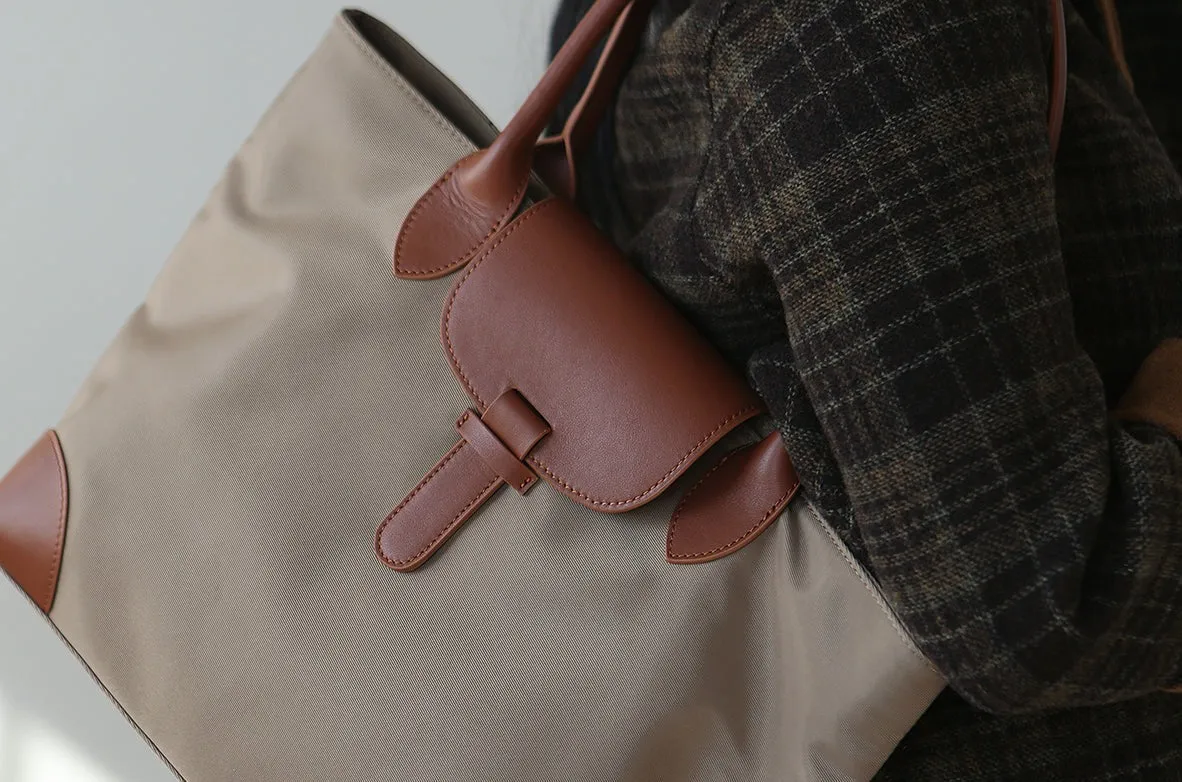 Stylish Womens Nylon Handbags Nylon Tote Bags For Women