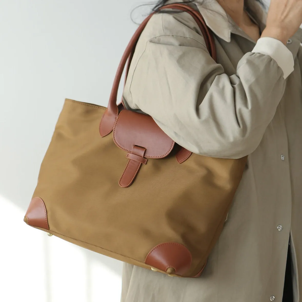 Stylish Womens Nylon Handbags Nylon Tote Bags For Women