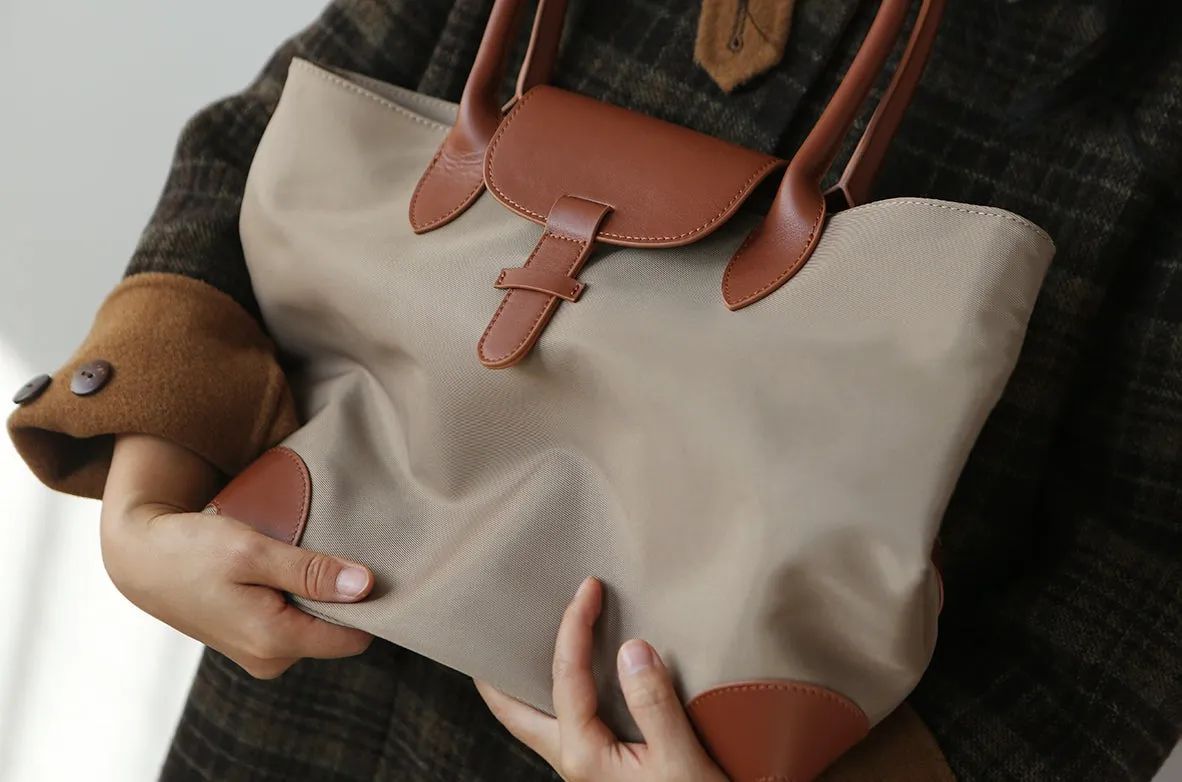 Stylish Womens Nylon Handbags Nylon Tote Bags For Women