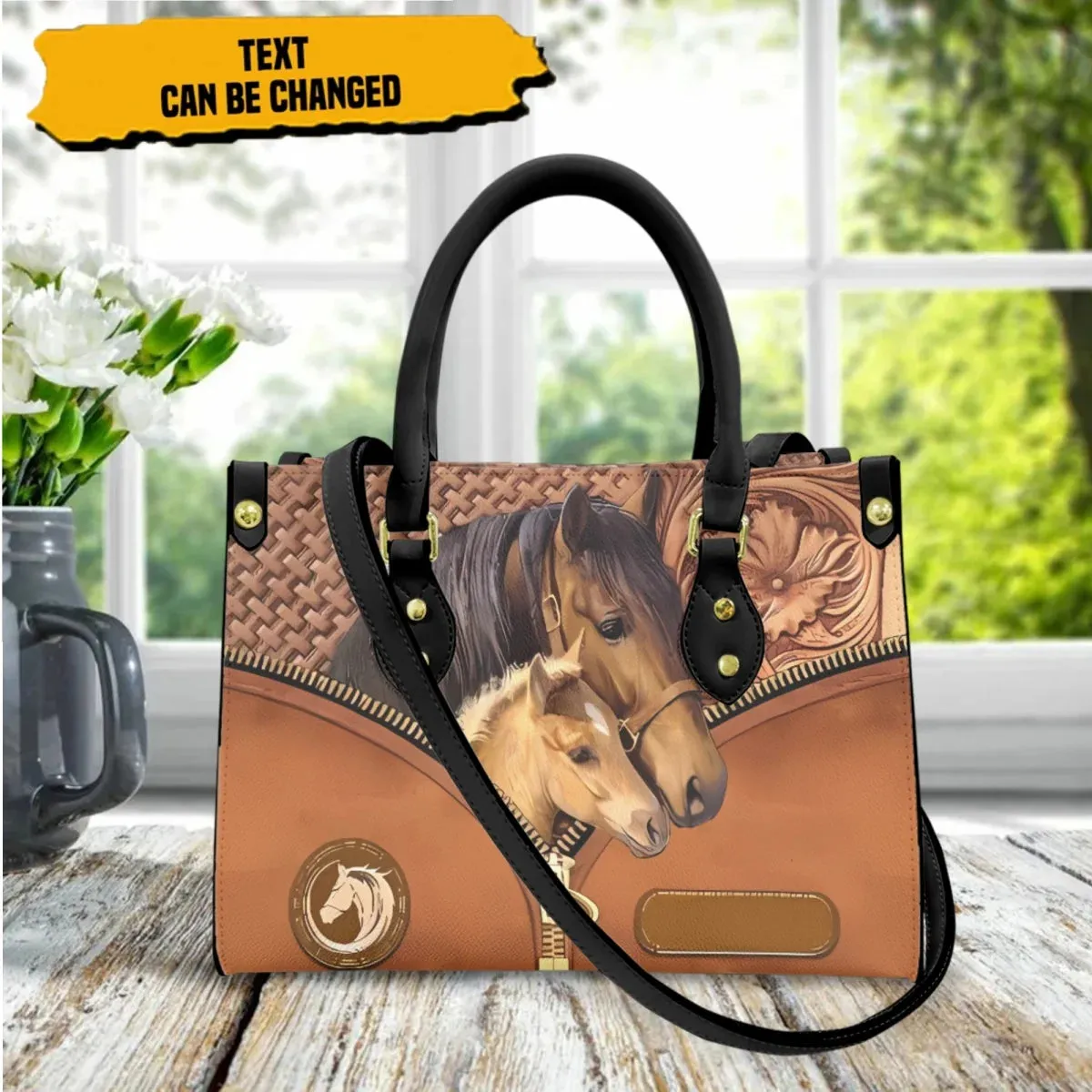 Tribal Horse Print Luxury Handbag Women Shoulder Bag Vintage Crossbody Bags