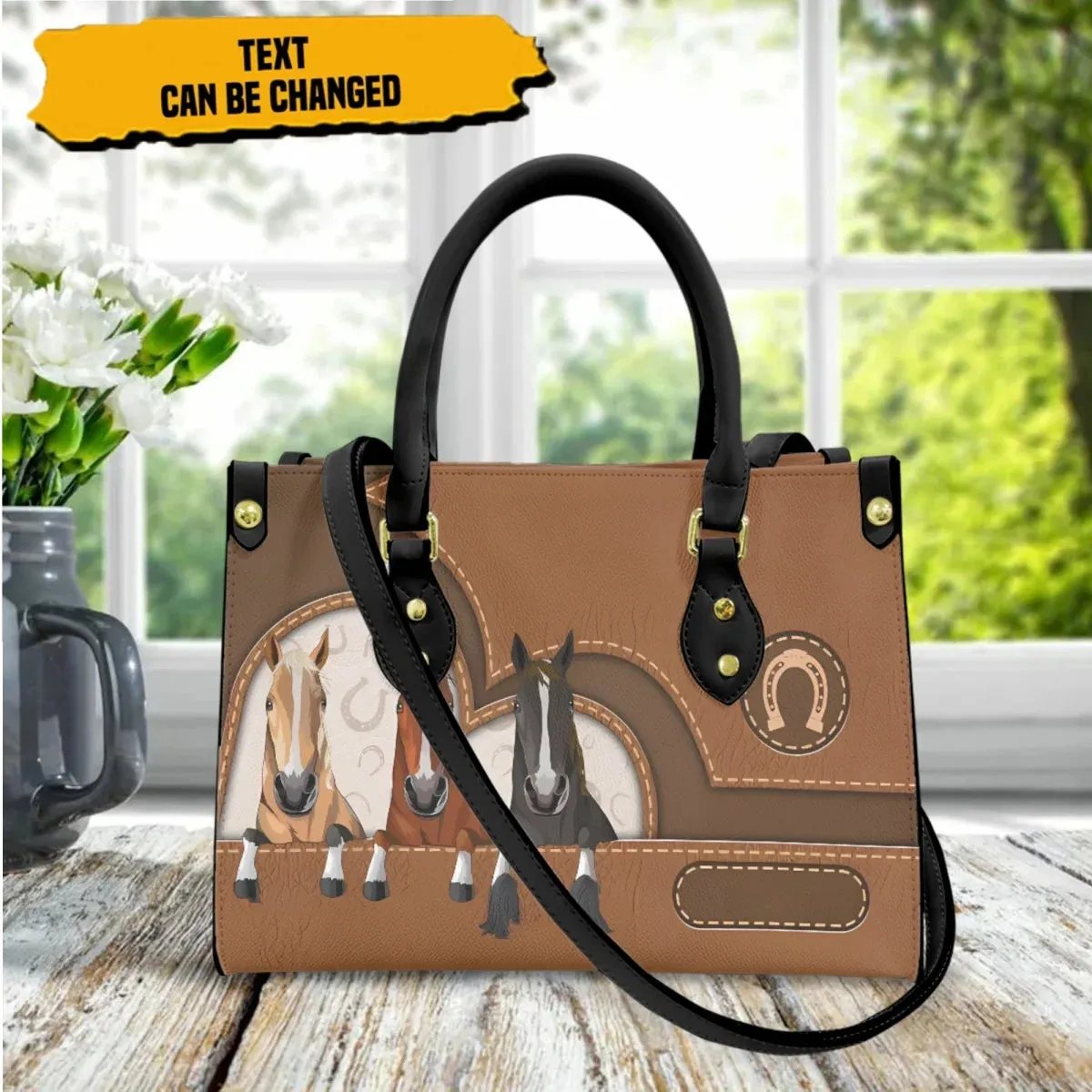 Tribal Horse Print Luxury Handbag Women Shoulder Bag Vintage Crossbody Bags