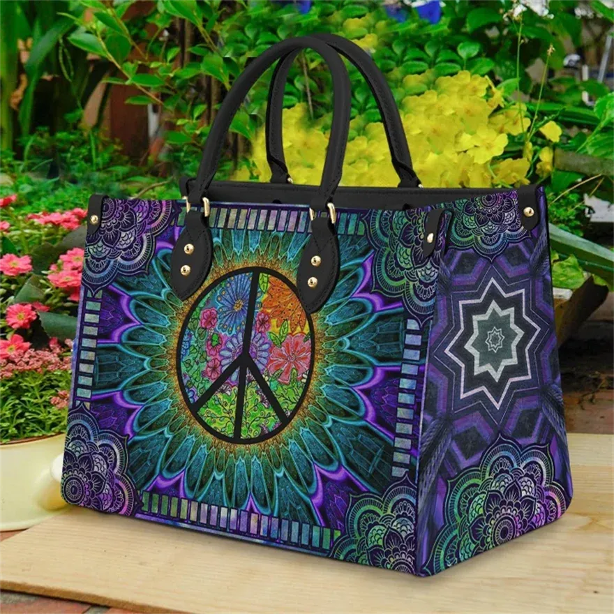 Tribal Horse Print Luxury Handbag Women Shoulder Bag Vintage Crossbody Bags