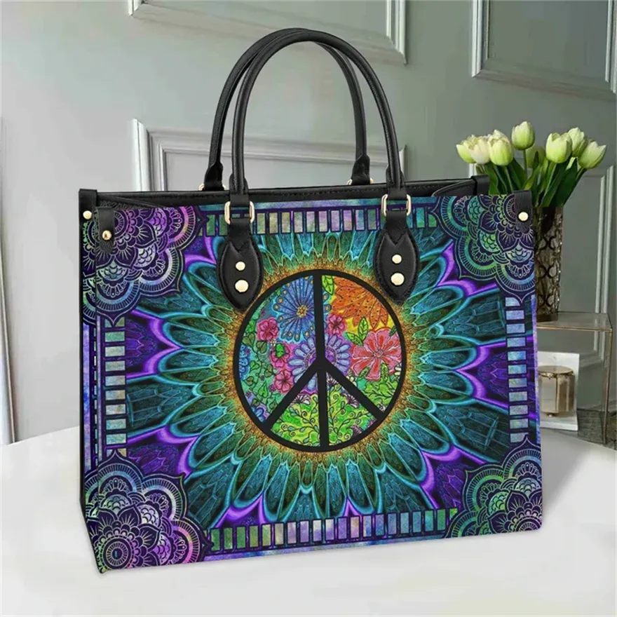 Tribal Horse Print Luxury Handbag Women Shoulder Bag Vintage Crossbody Bags