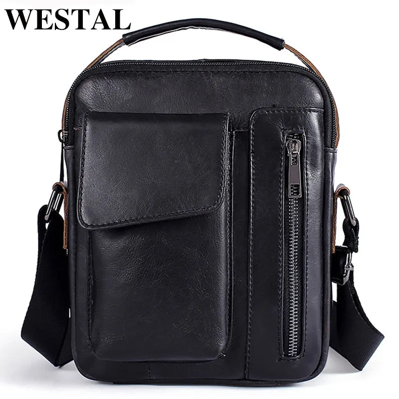 WESTAL men's shoulder bag for men