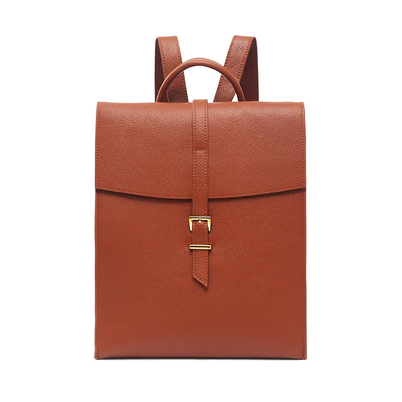 Women’s Genuine Leather Backpack Purse Trendy Backpack for Women