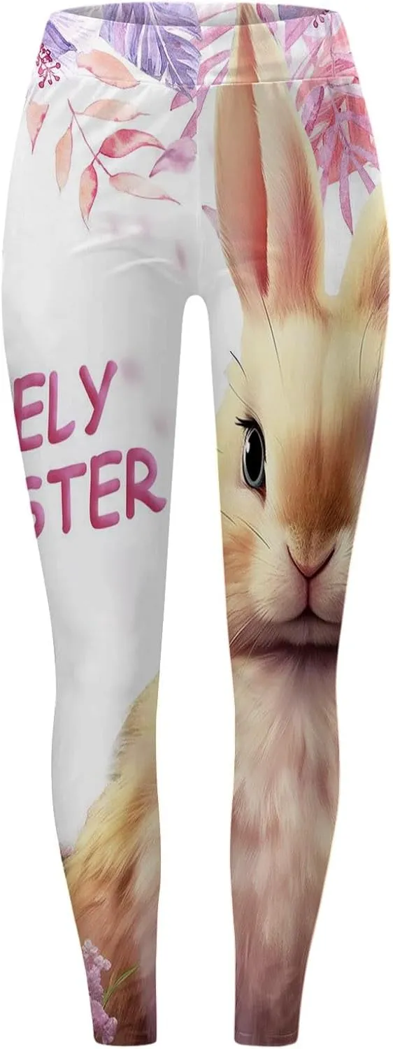 Women's Gym Skimpy High Waist Leggings High Waisted Workout Butt Scrunch Sporty Sexy Tights Tummy Control Exercise