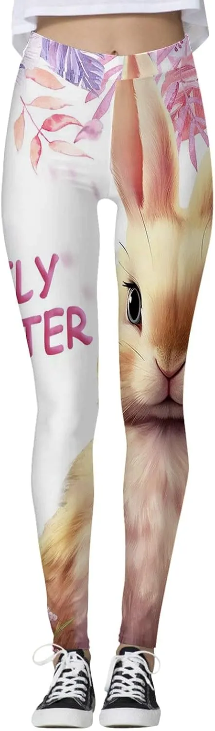 Women's Gym Skimpy High Waist Leggings High Waisted Workout Butt Scrunch Sporty Sexy Tights Tummy Control Exercise